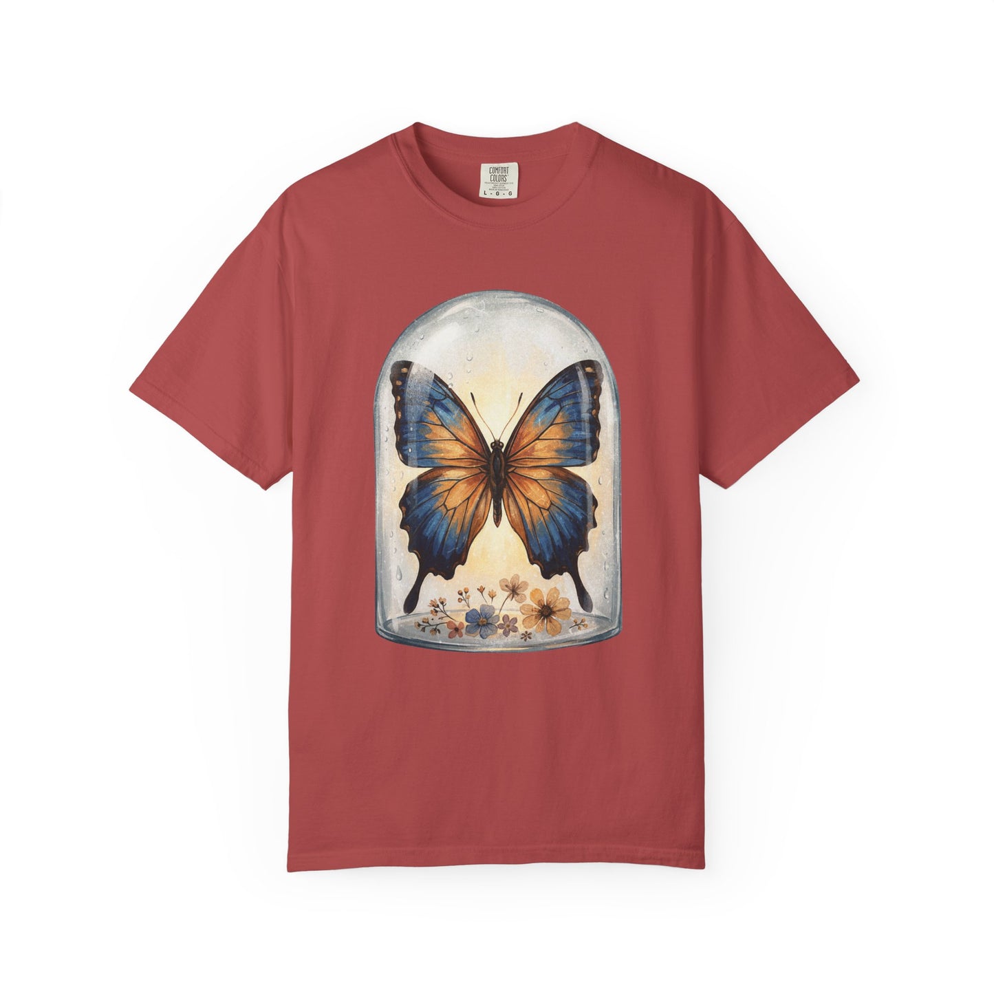 Butterfly Glass Cloche T-Shirt