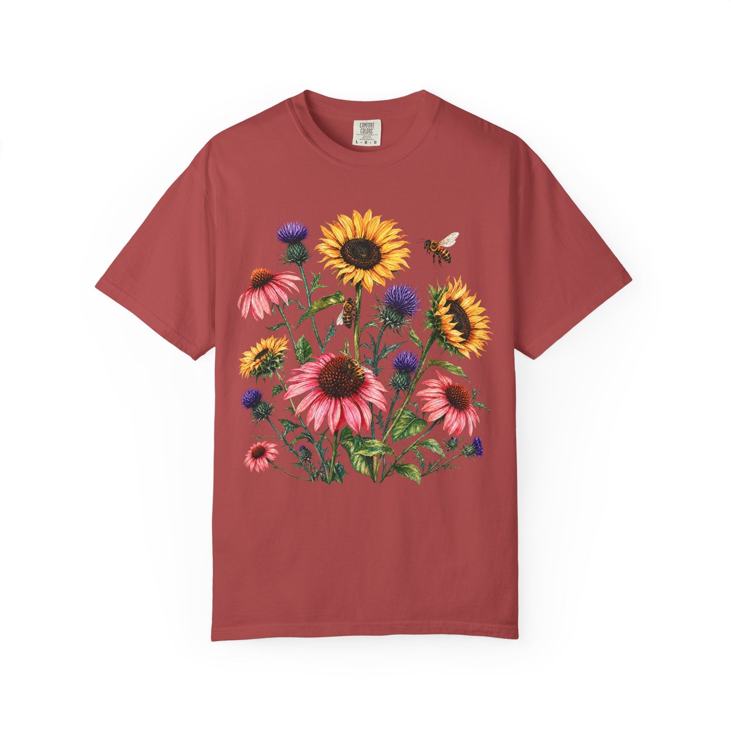 Wildflower Meadow Honeybee T-Shirt