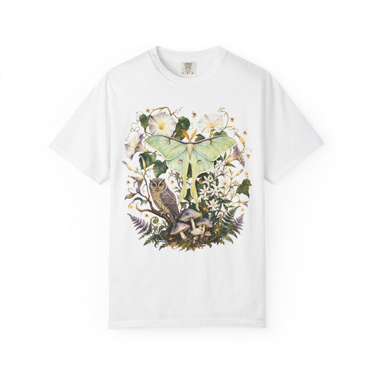 Vintage Luna Moth Woodland T-Shirt