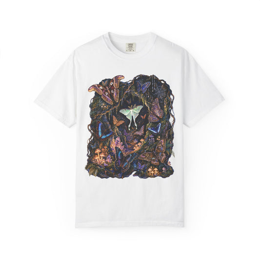 Midnight Moth Crystal Cave T-Shirt
