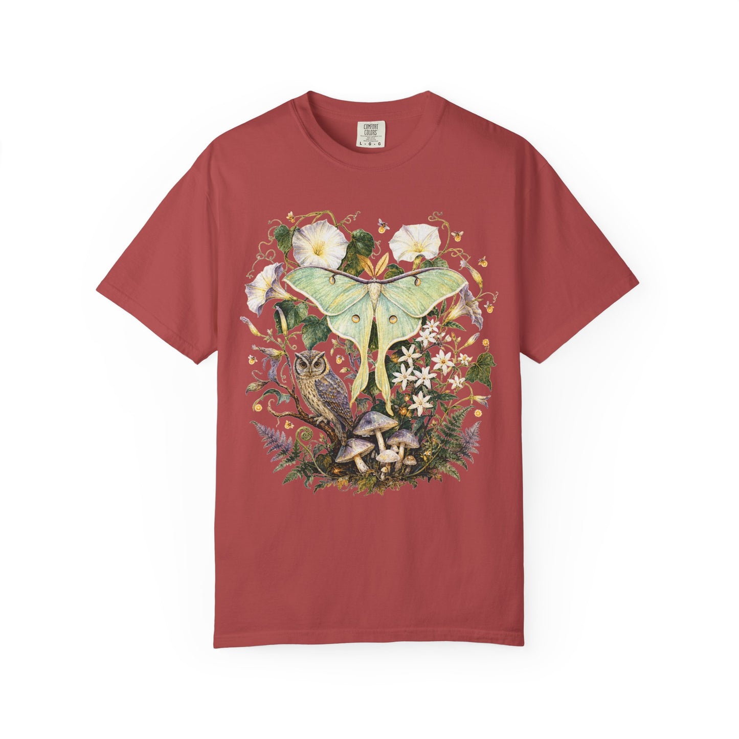 Vintage Luna Moth Woodland T-Shirt