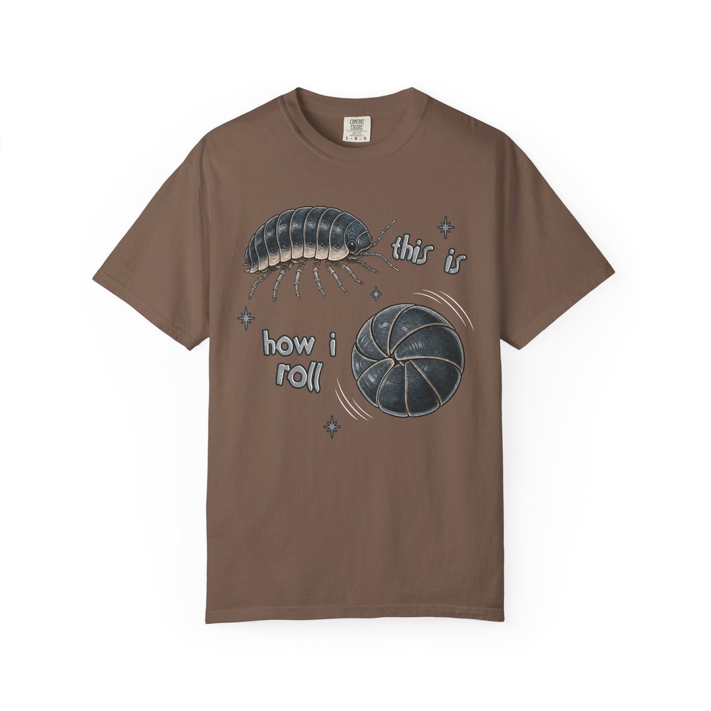 How I Roll Isopod Pun T-Shirt