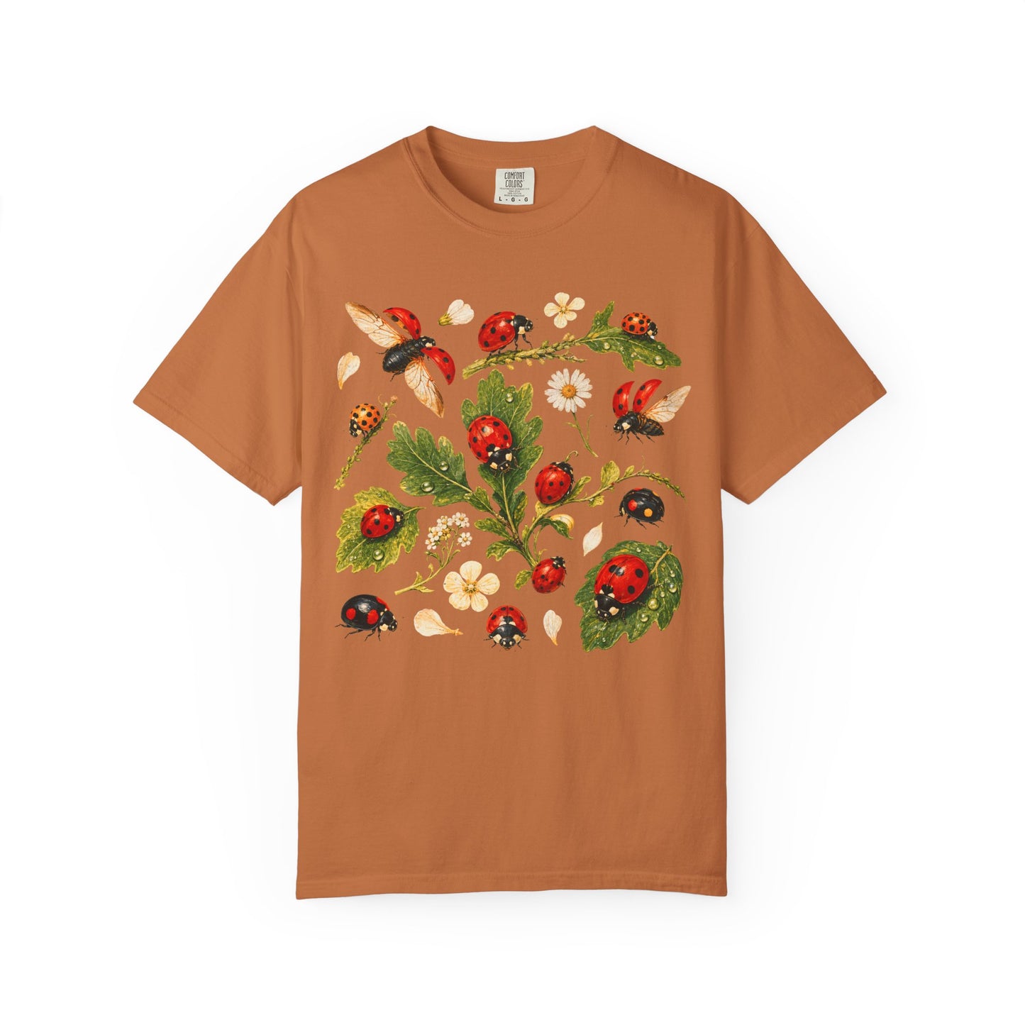 Botanical Ladybug T-Shirt