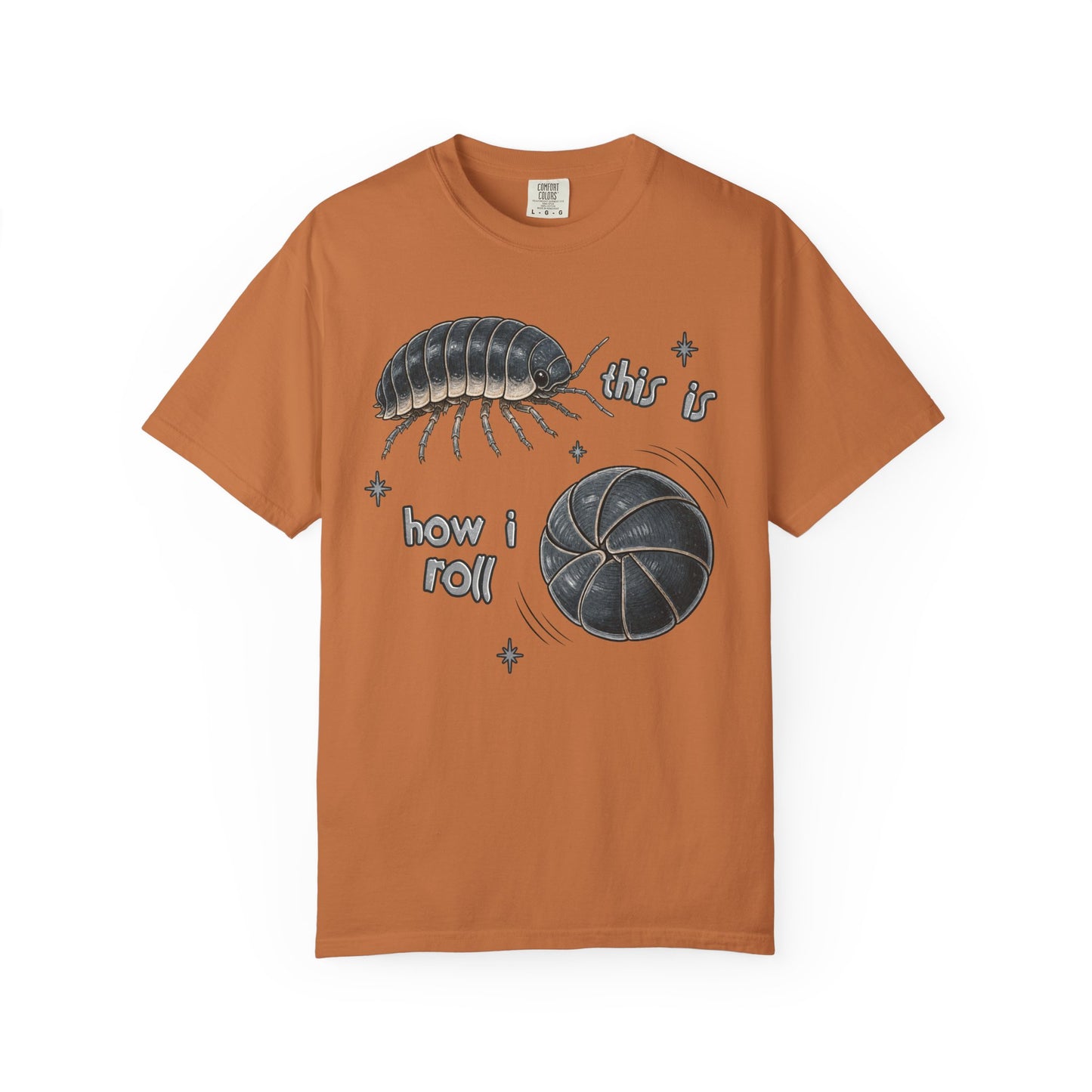 How I Roll Isopod Pun T-Shirt