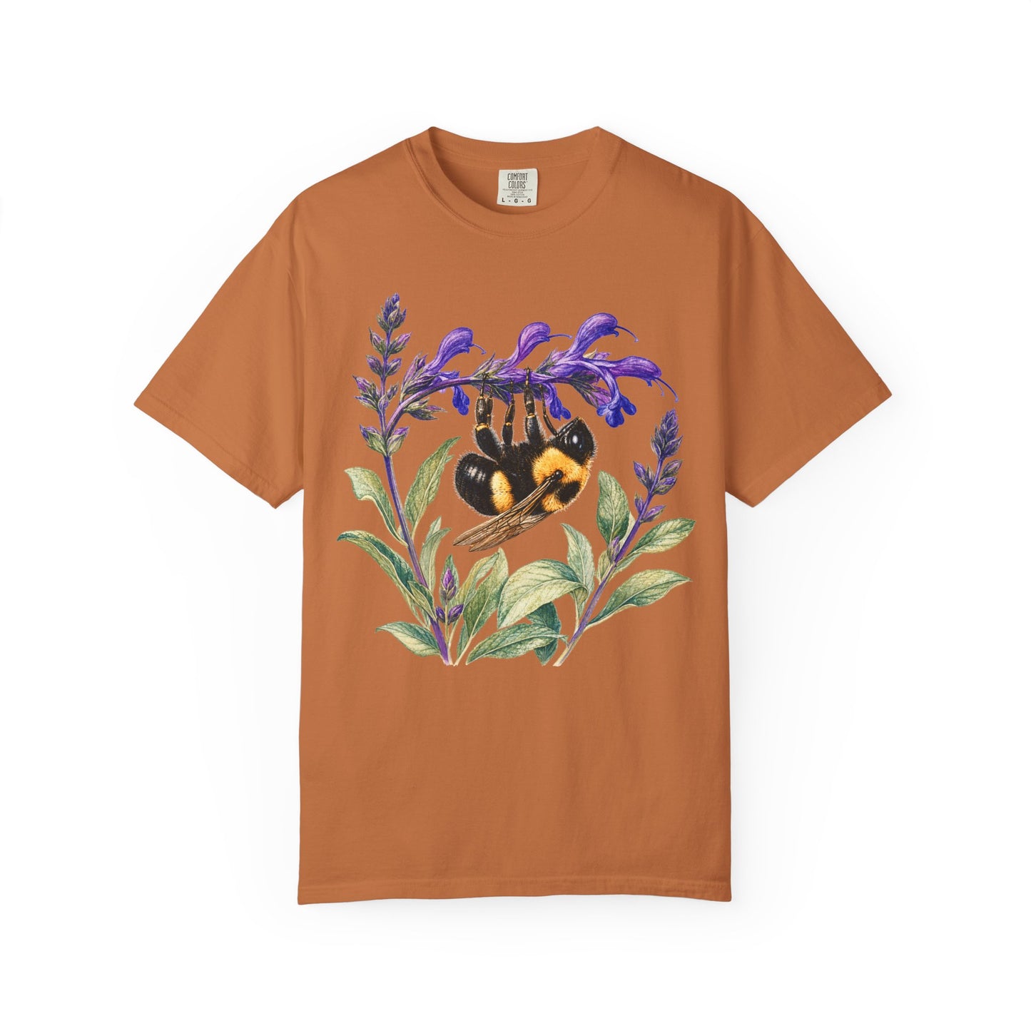 Bumblebee Salvia Botanical T-Shirt