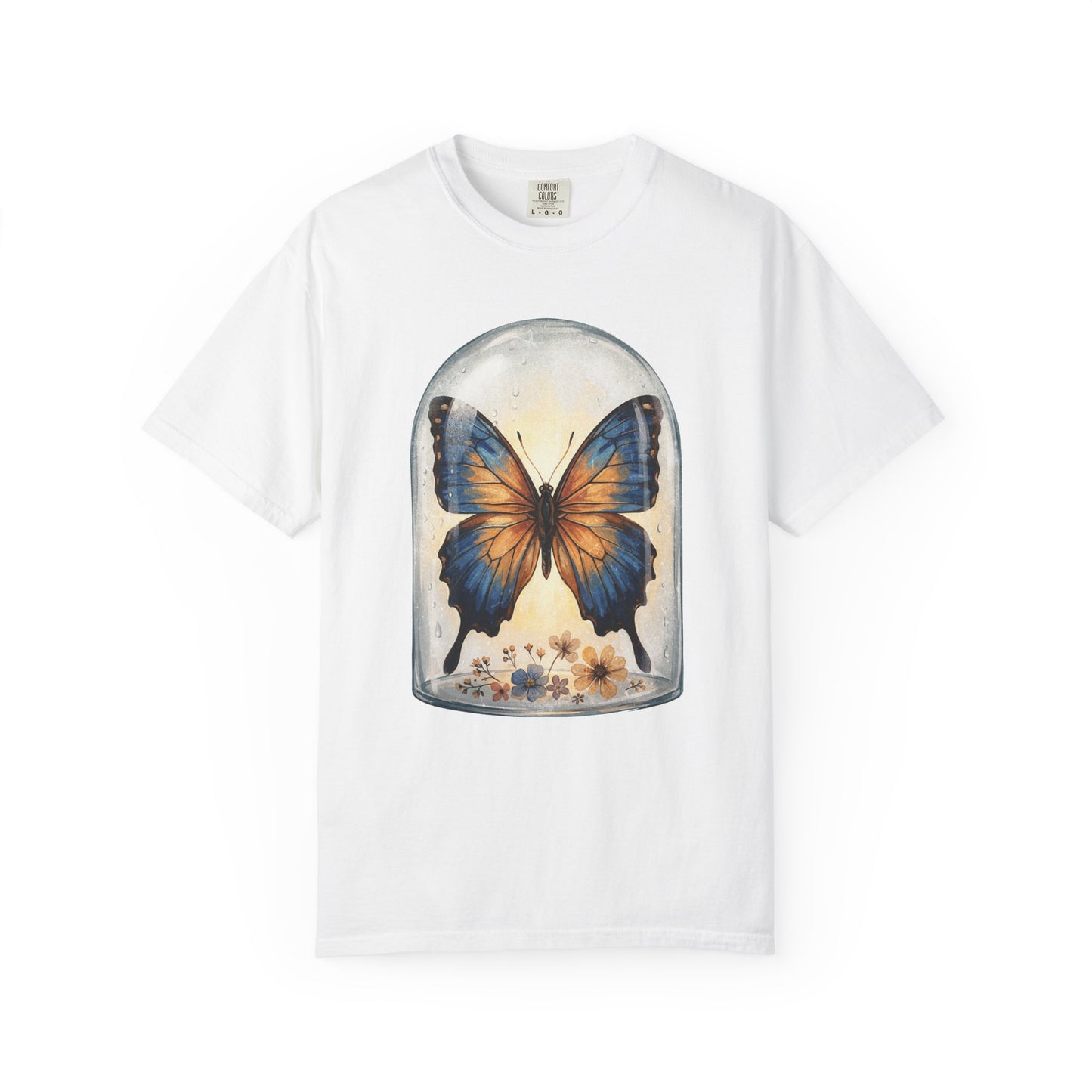 Butterfly Glass Cloche T-Shirt