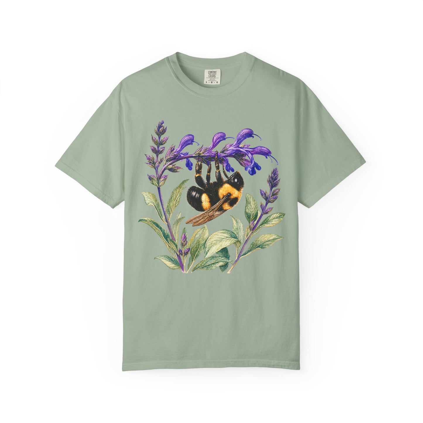 Bumblebee Salvia Botanical T-Shirt