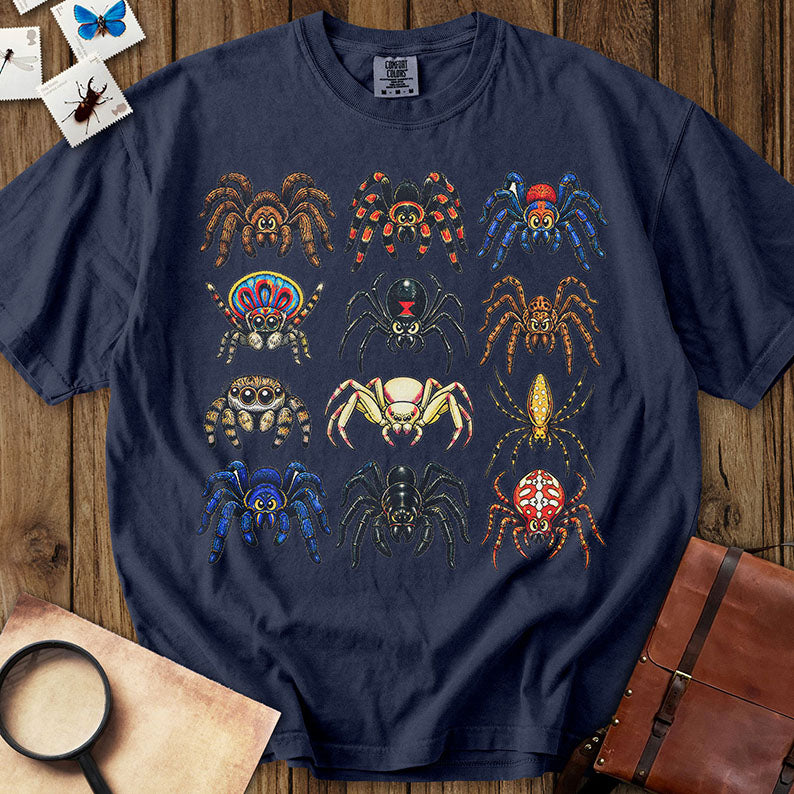 Vintage Spider Grid T-Shirt