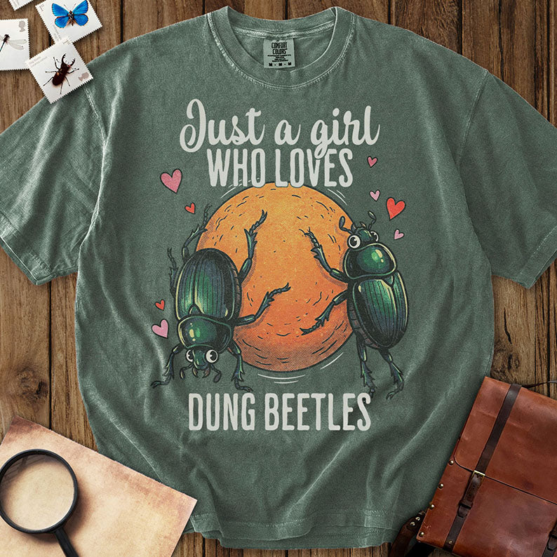 Dung Beetle Girl T-Shirt