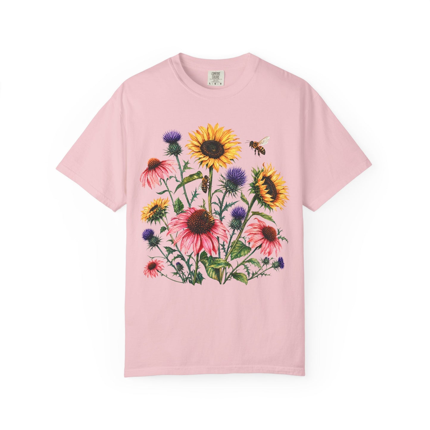 Wildflower Meadow Honeybee T-Shirt