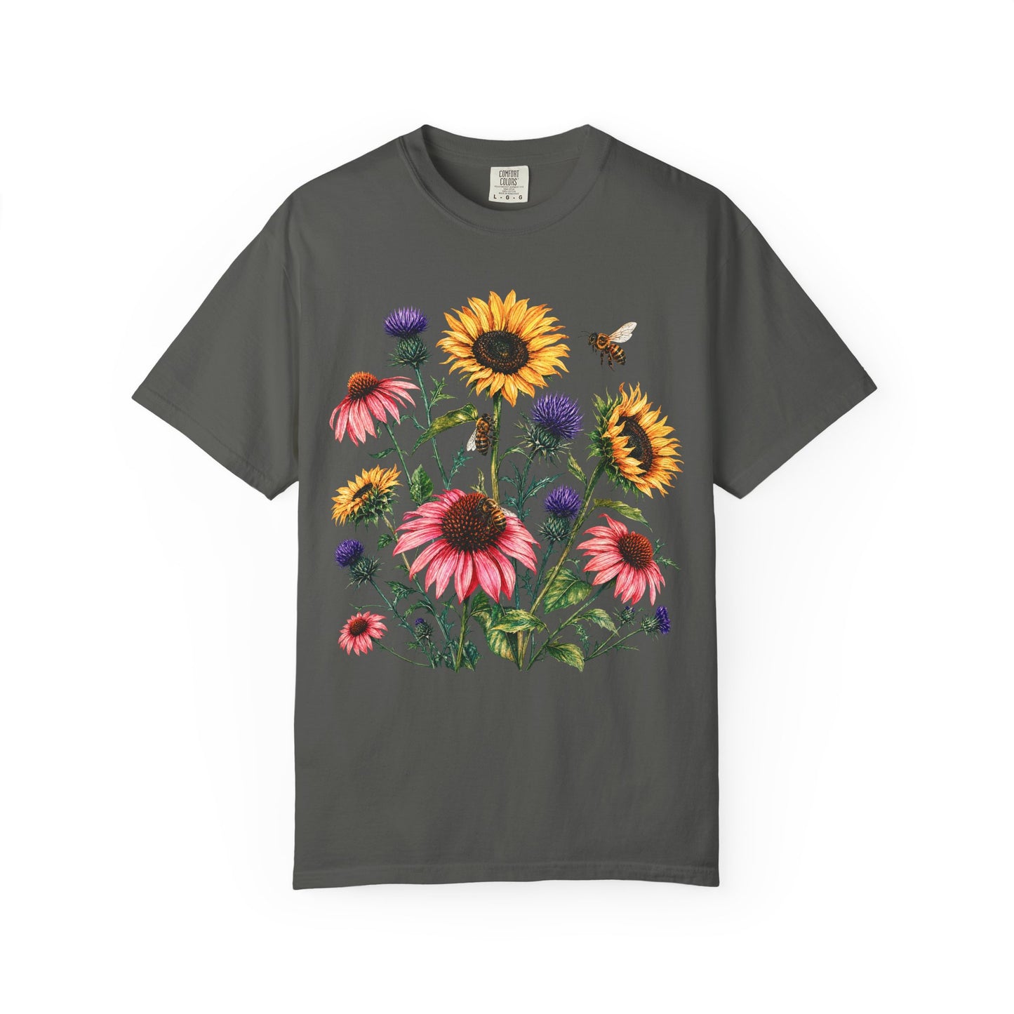 Wildflower Meadow Honeybee T-Shirt