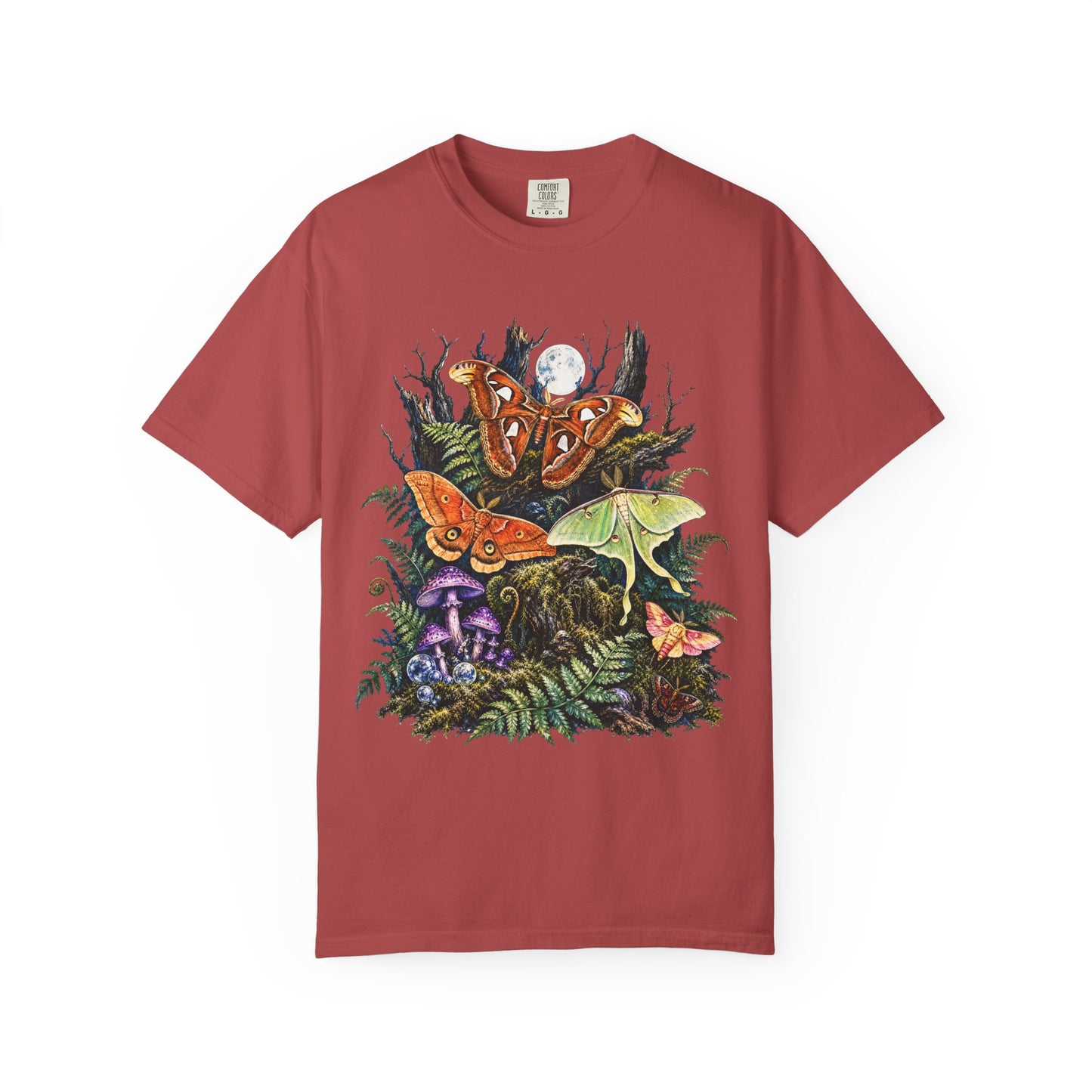 Midnight Magic Moth Collage T-Shirt