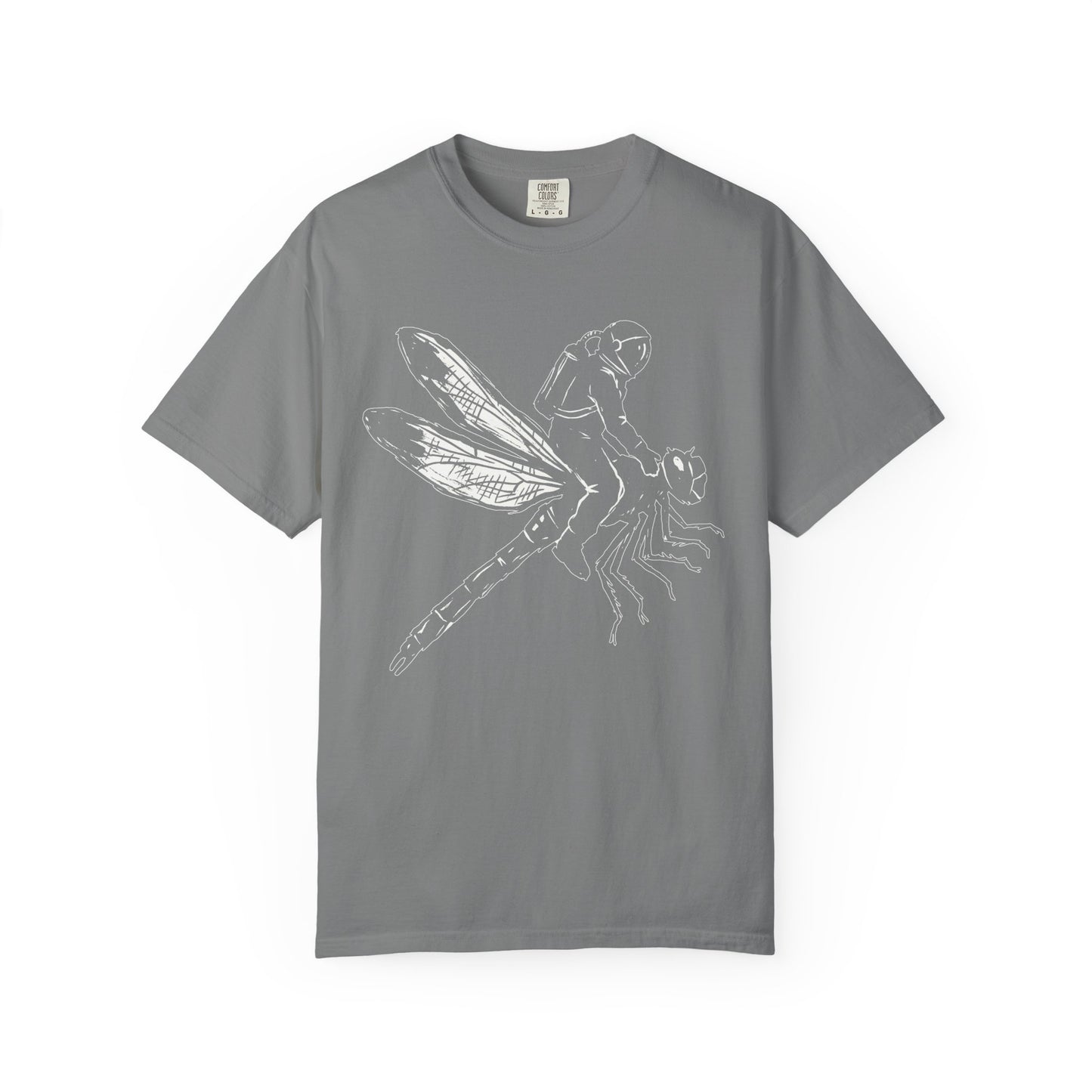Astronaut Dragonfly Rider T-Shirt