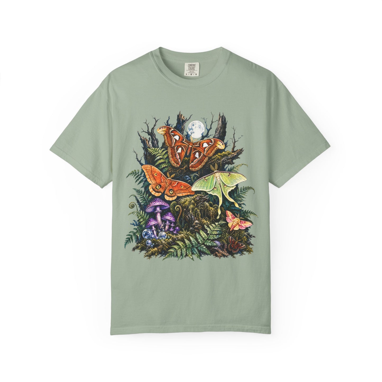 Midnight Magic Moth Collage T-Shirt