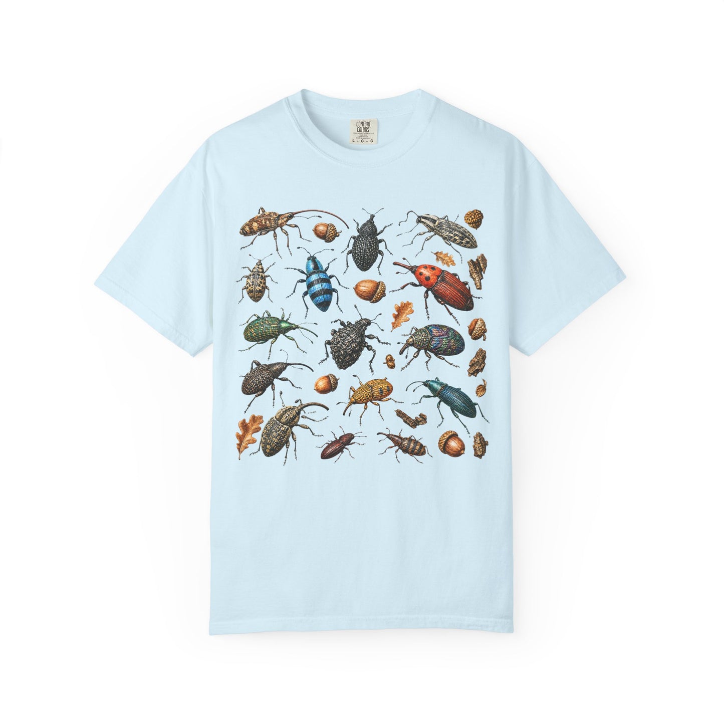 Vintage Naturalist Weevil Collage T-Shirt