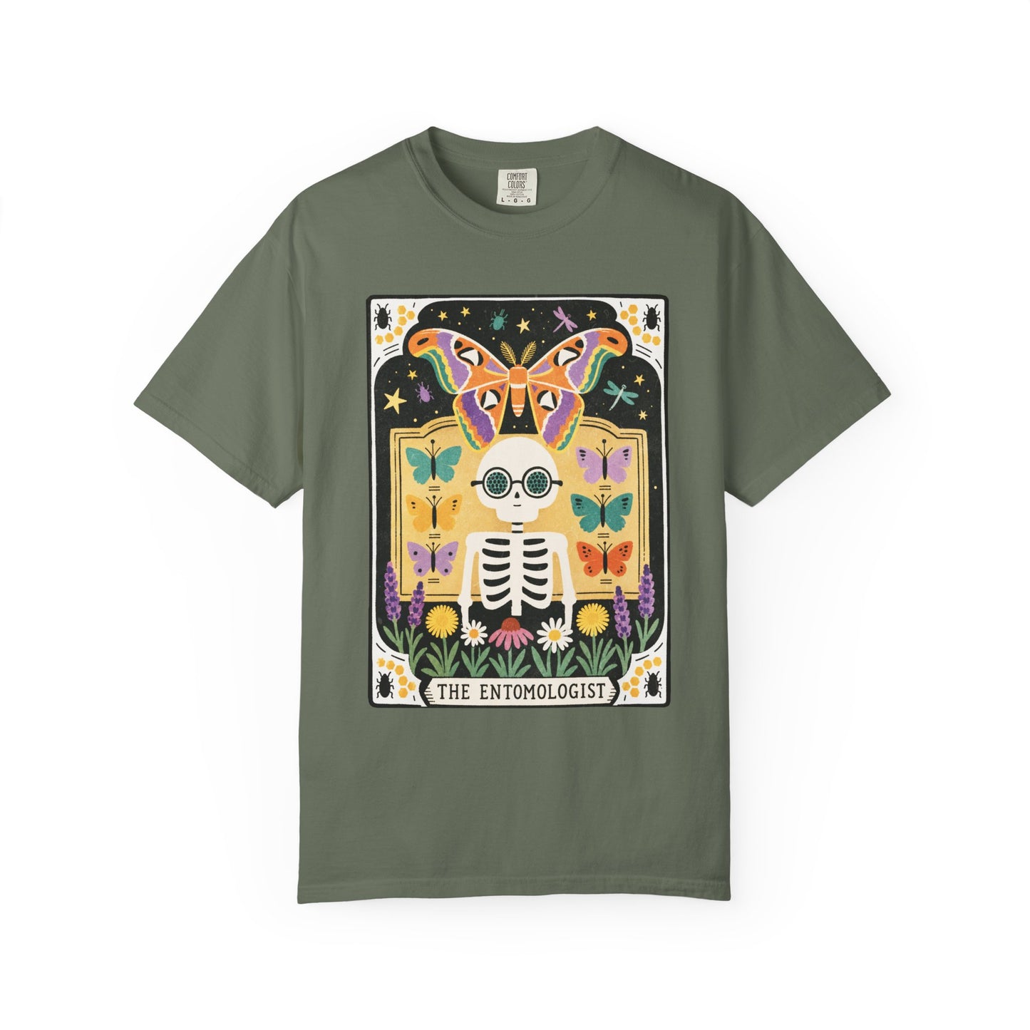 The Entomologist Tarot Card T-Shirt