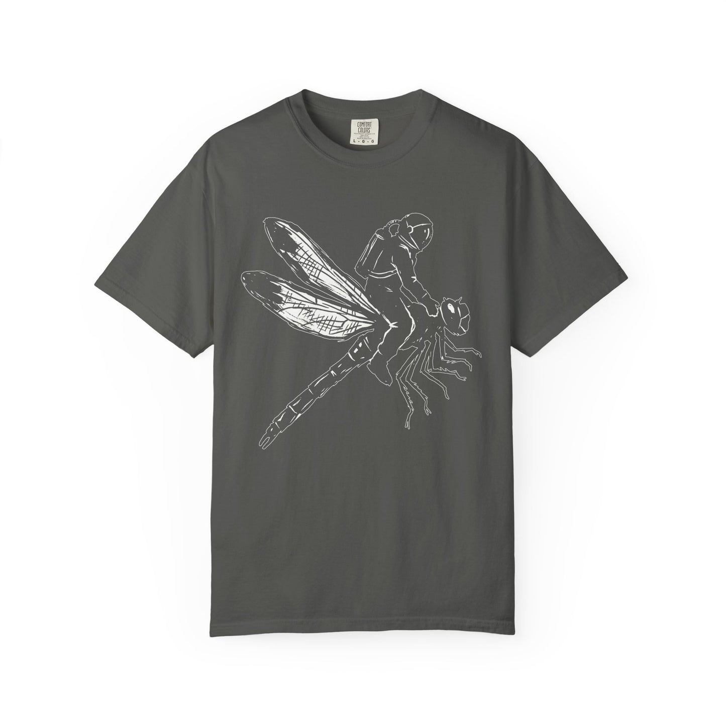 Astronaut Dragonfly Rider T-Shirt