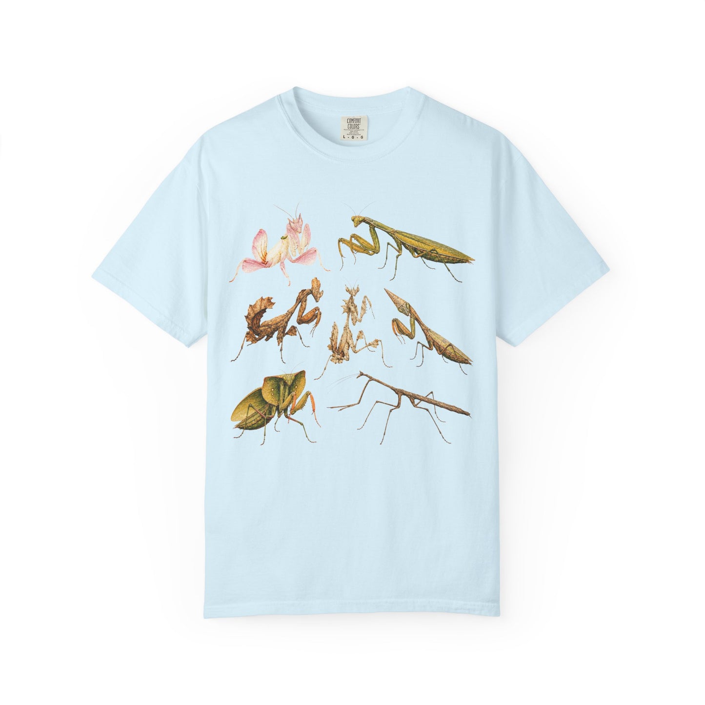 Watercolor Praying Mantis T-Shirt