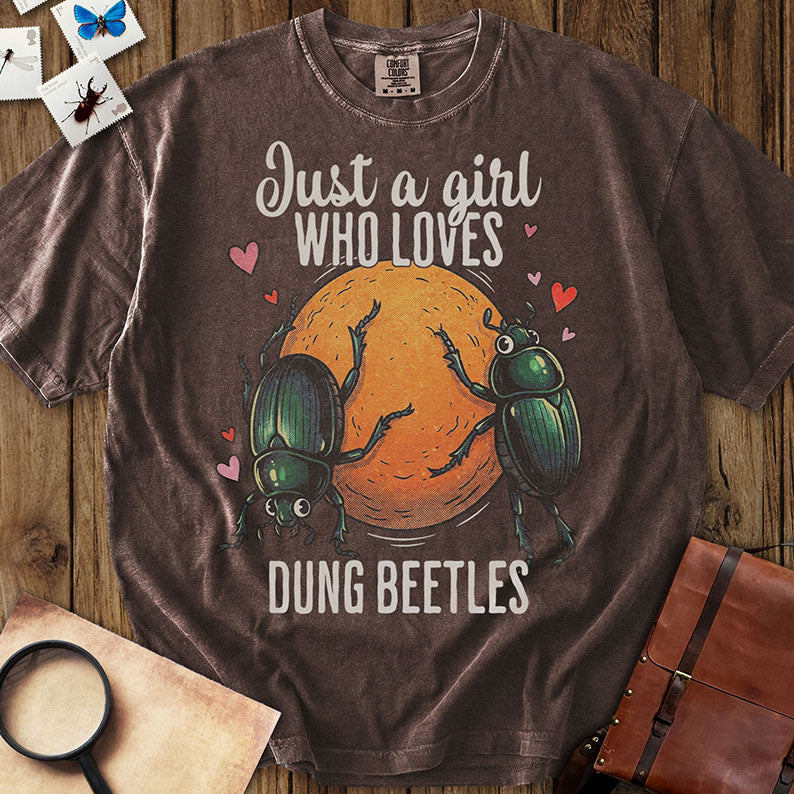 Dung Beetle Girl T-Shirt