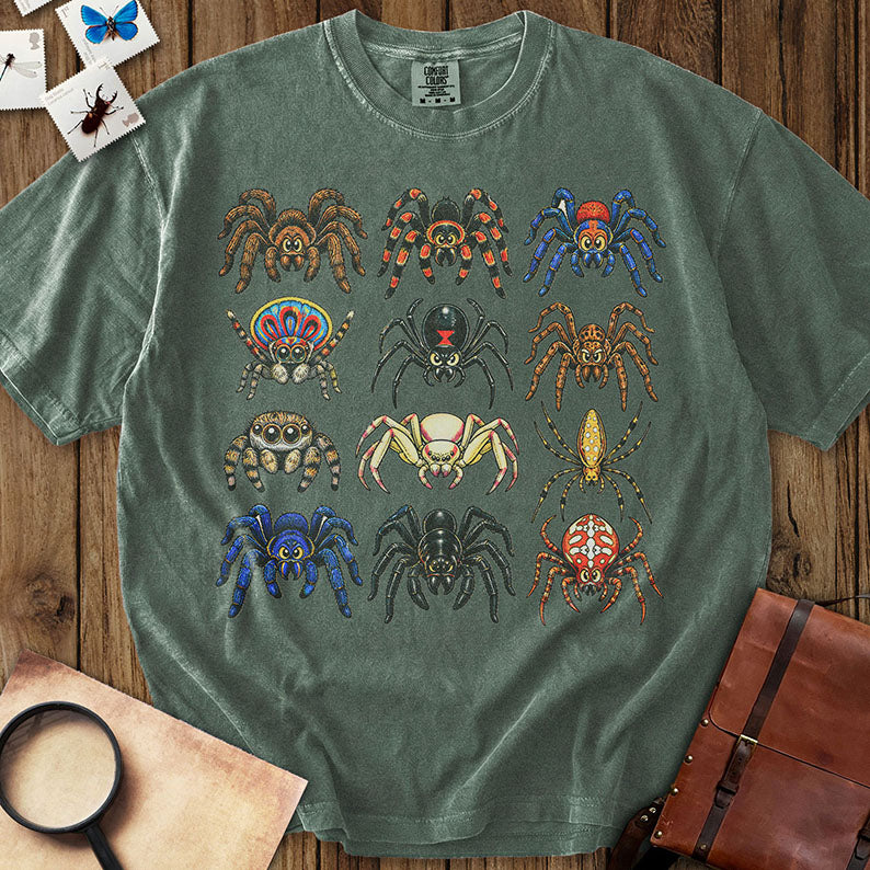 Vintage Spider Grid T-Shirt