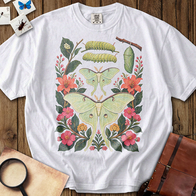 Luna Moth Green T-Shirt
