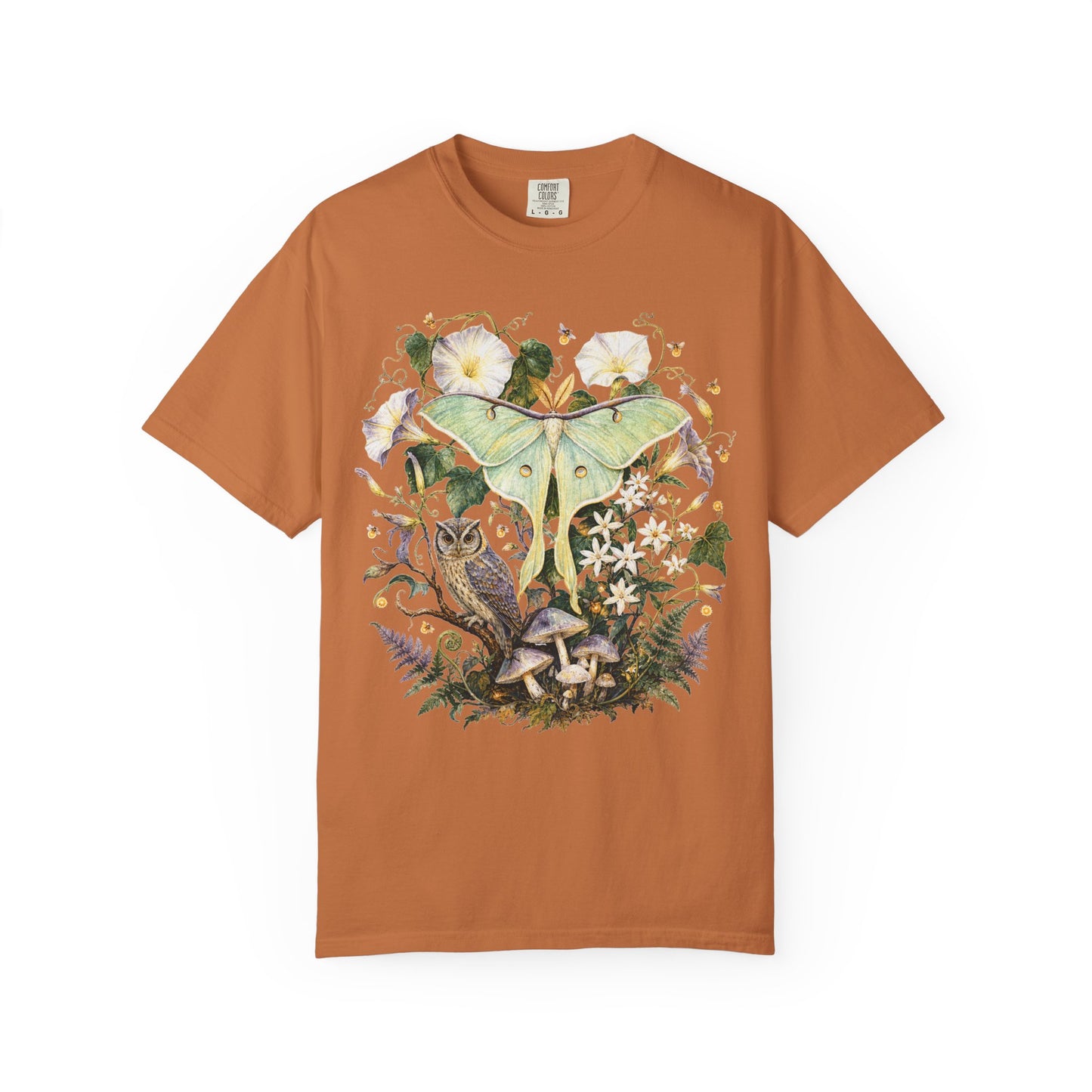 Vintage Luna Moth Woodland T-Shirt