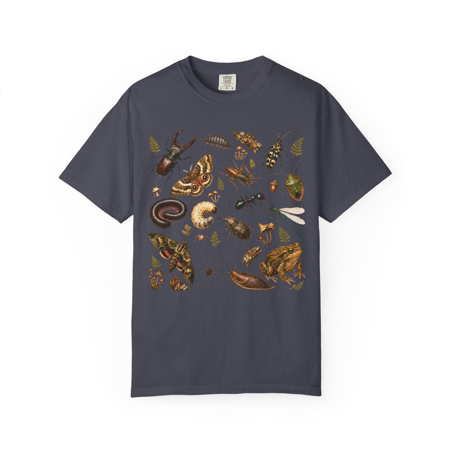 Forest Floor Critters Collage T-Shirt