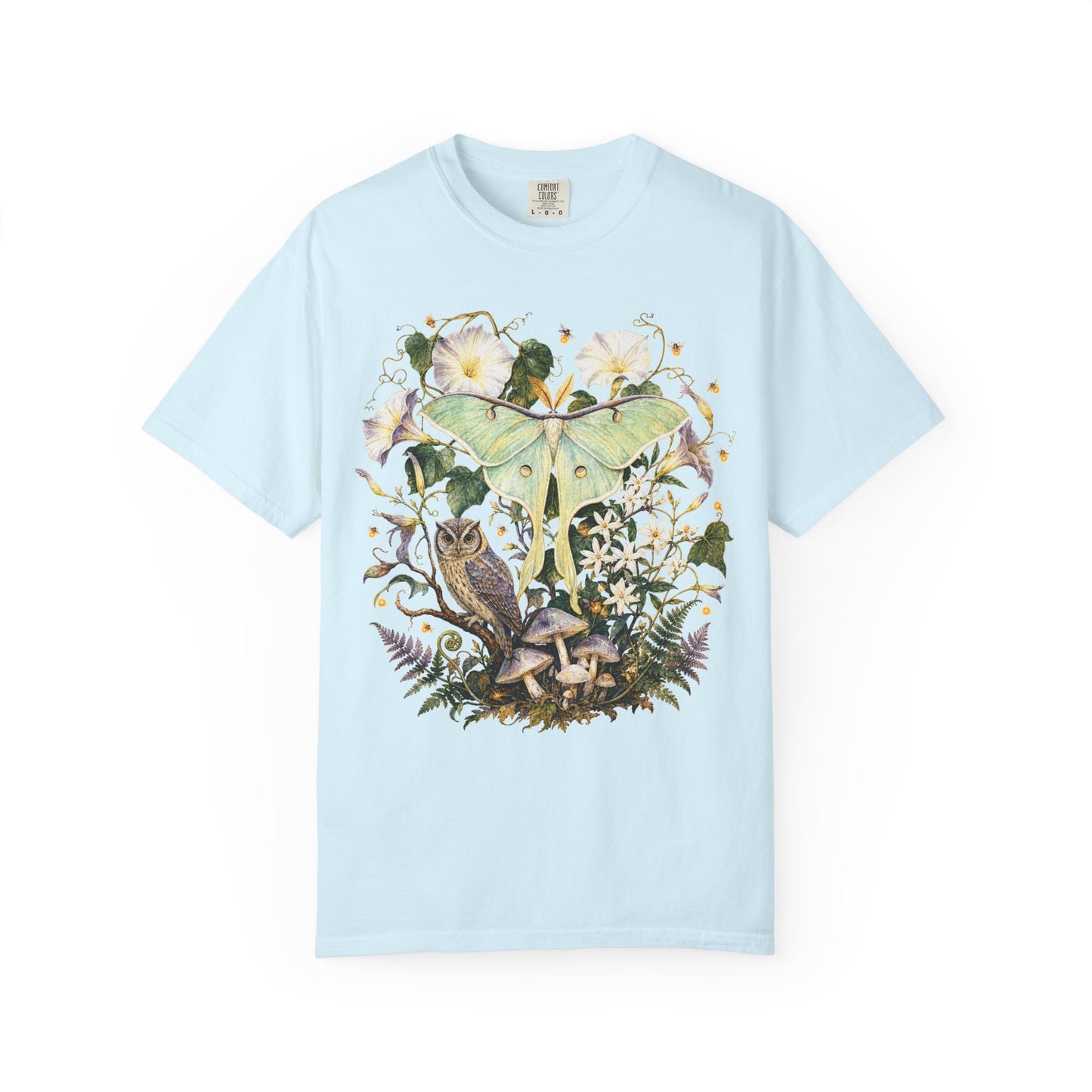 Vintage Luna Moth Woodland T-Shirt
