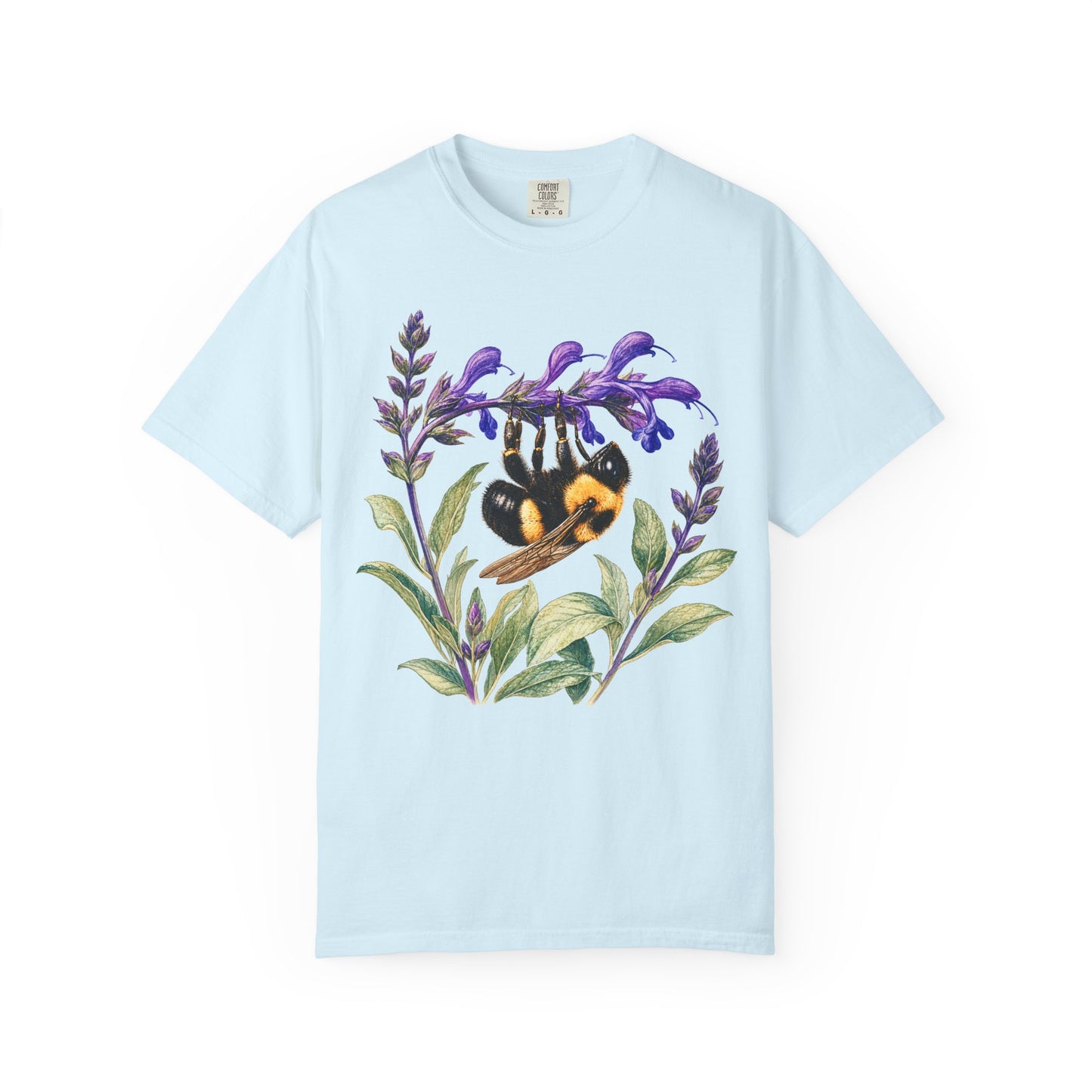 Bumblebee Salvia Botanical T-Shirt