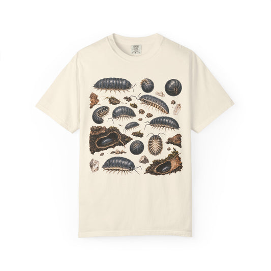 Forest Floor Isopod Collage T-Shirt
