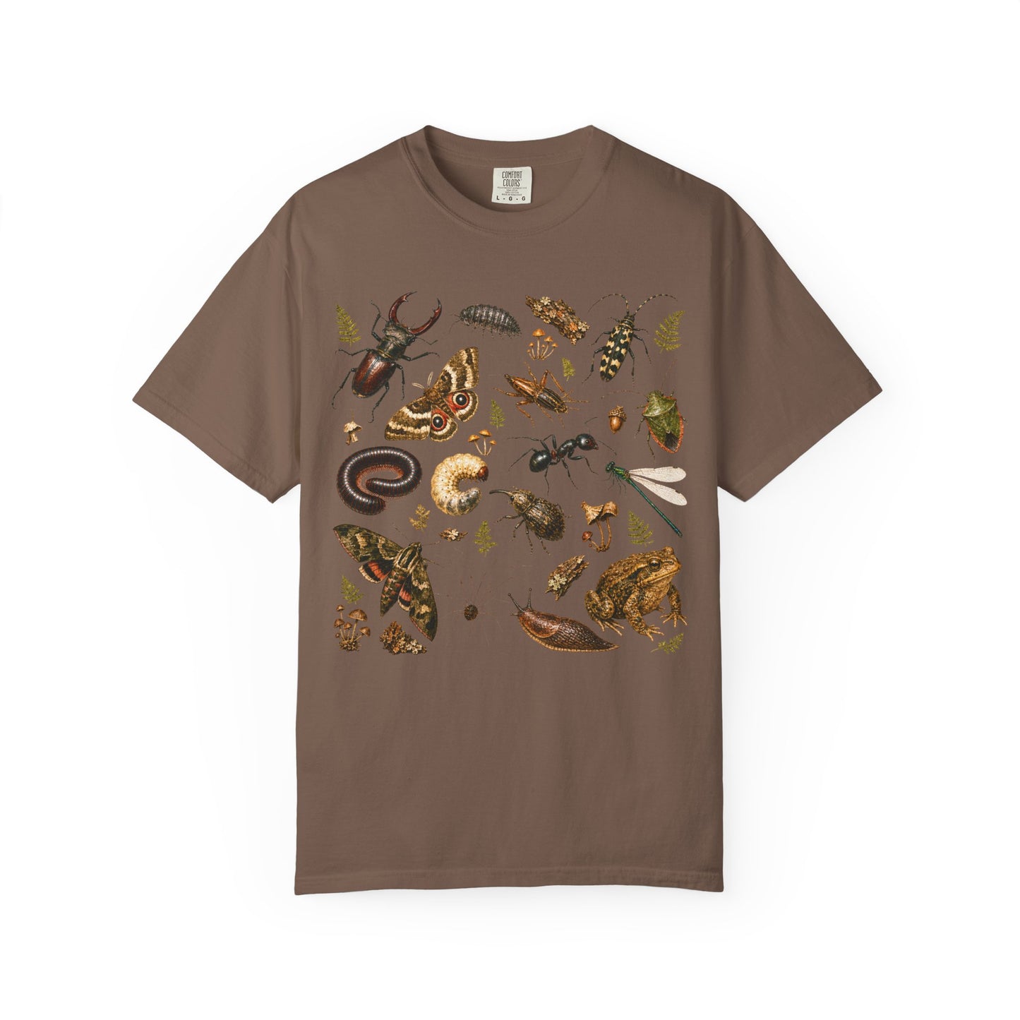 Forest Floor Critters Collage T-Shirt