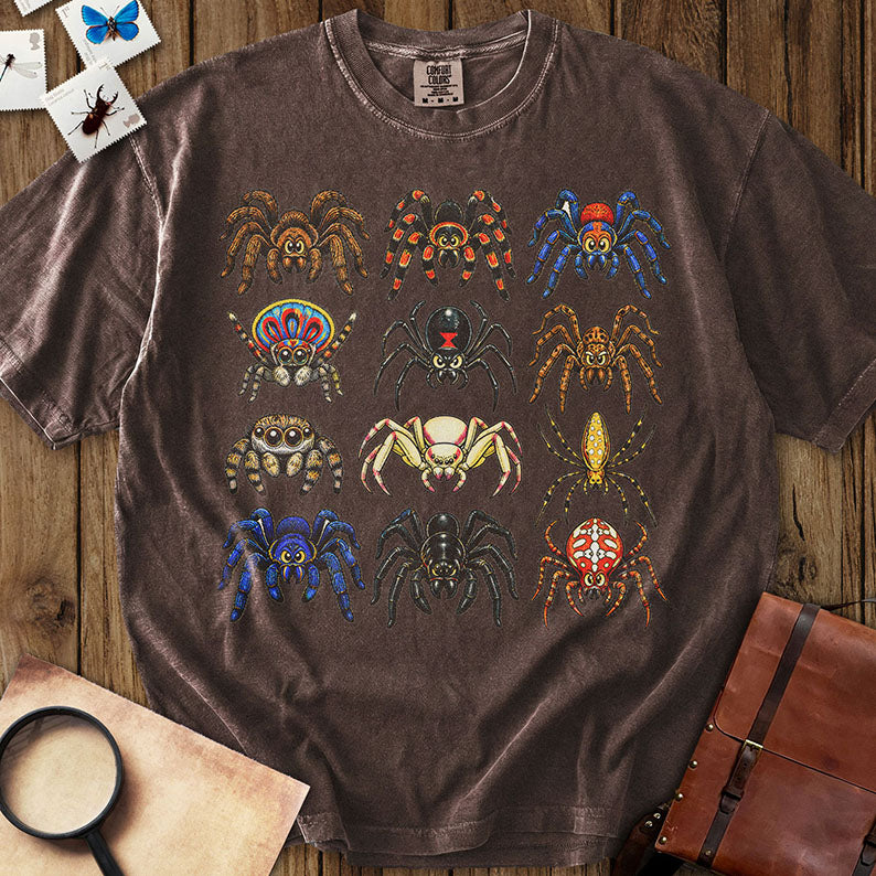 Vintage Spider Grid T-Shirt