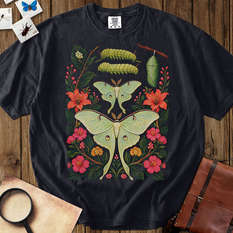 Luna Moth Green T-Shirt