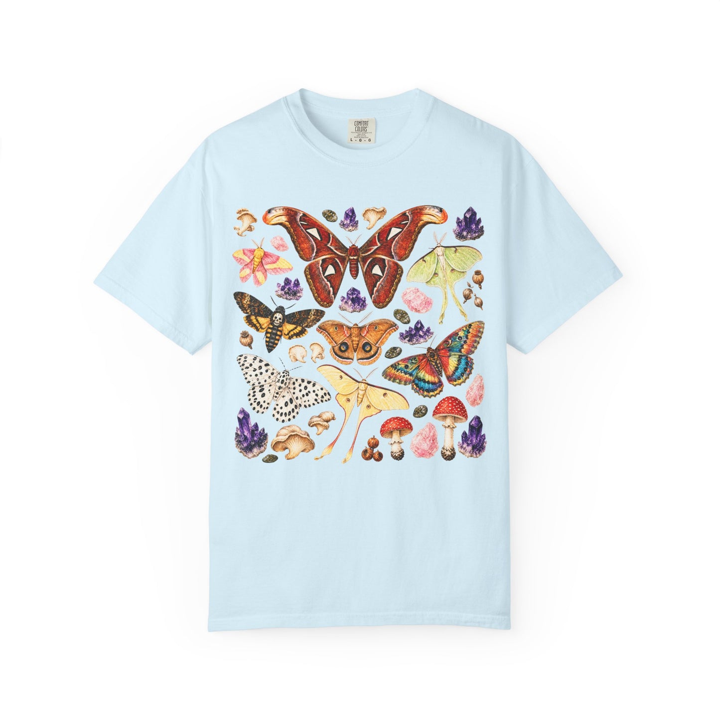 Mystical Crystals and Moths T-Shirt