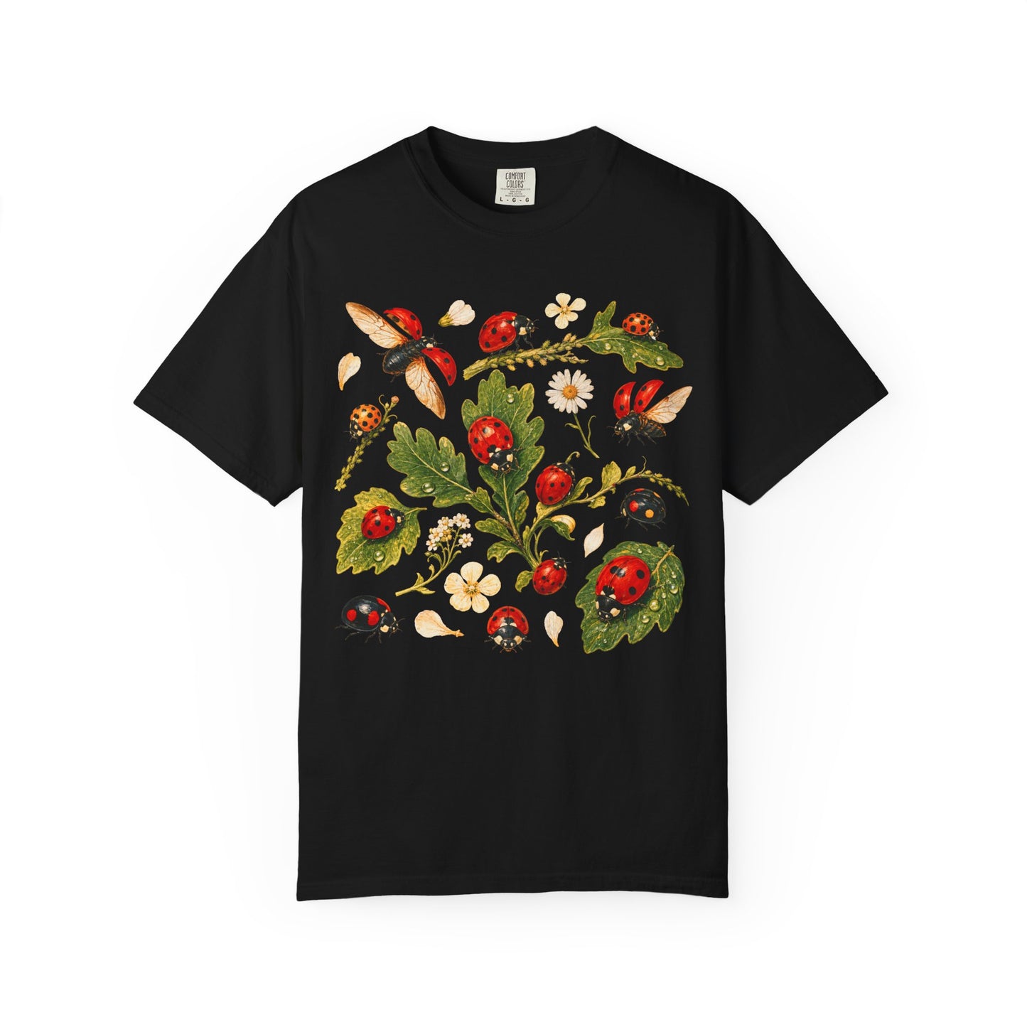 Botanical Ladybug T-Shirt