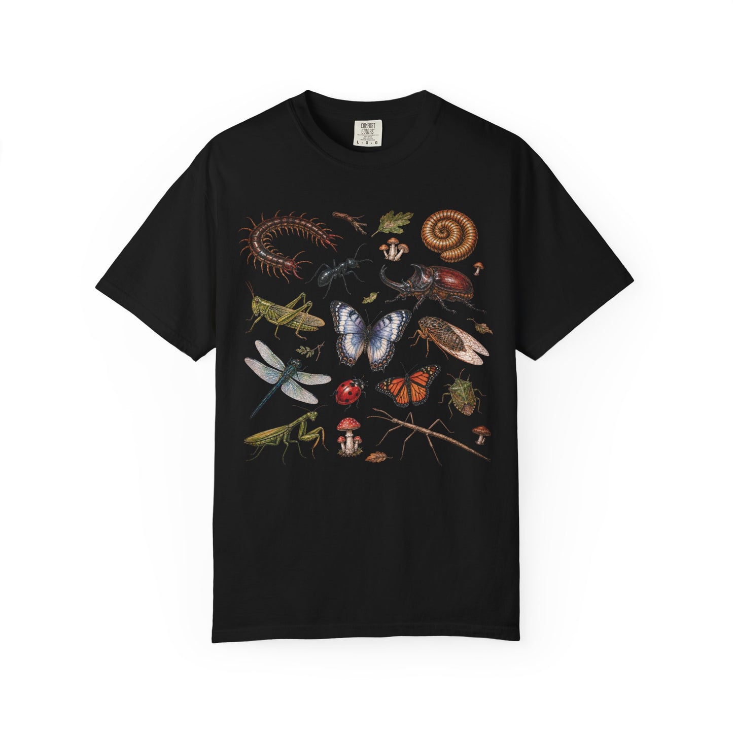 Forest Bug Collage T-Shirt