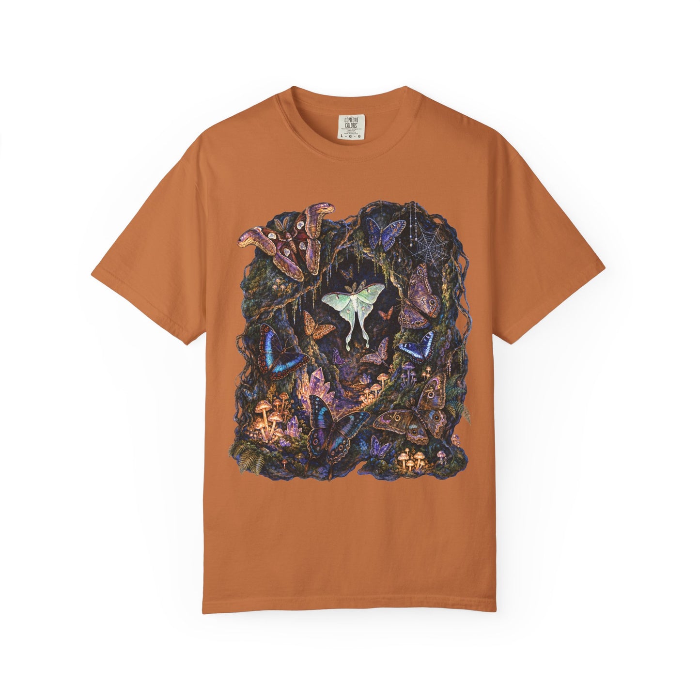 Midnight Moth Crystal Cave T-Shirt
