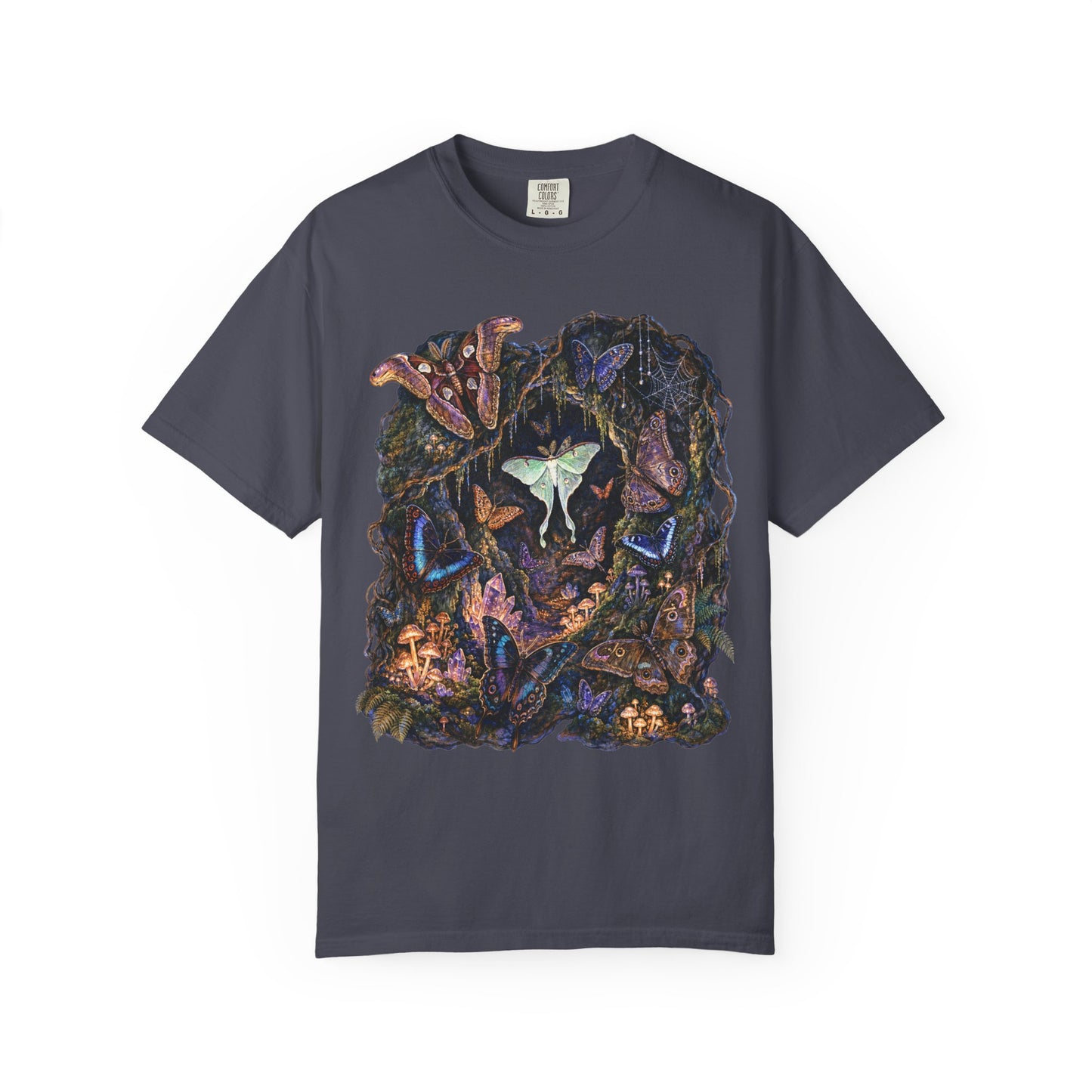 Midnight Moth Crystal Cave T-Shirt