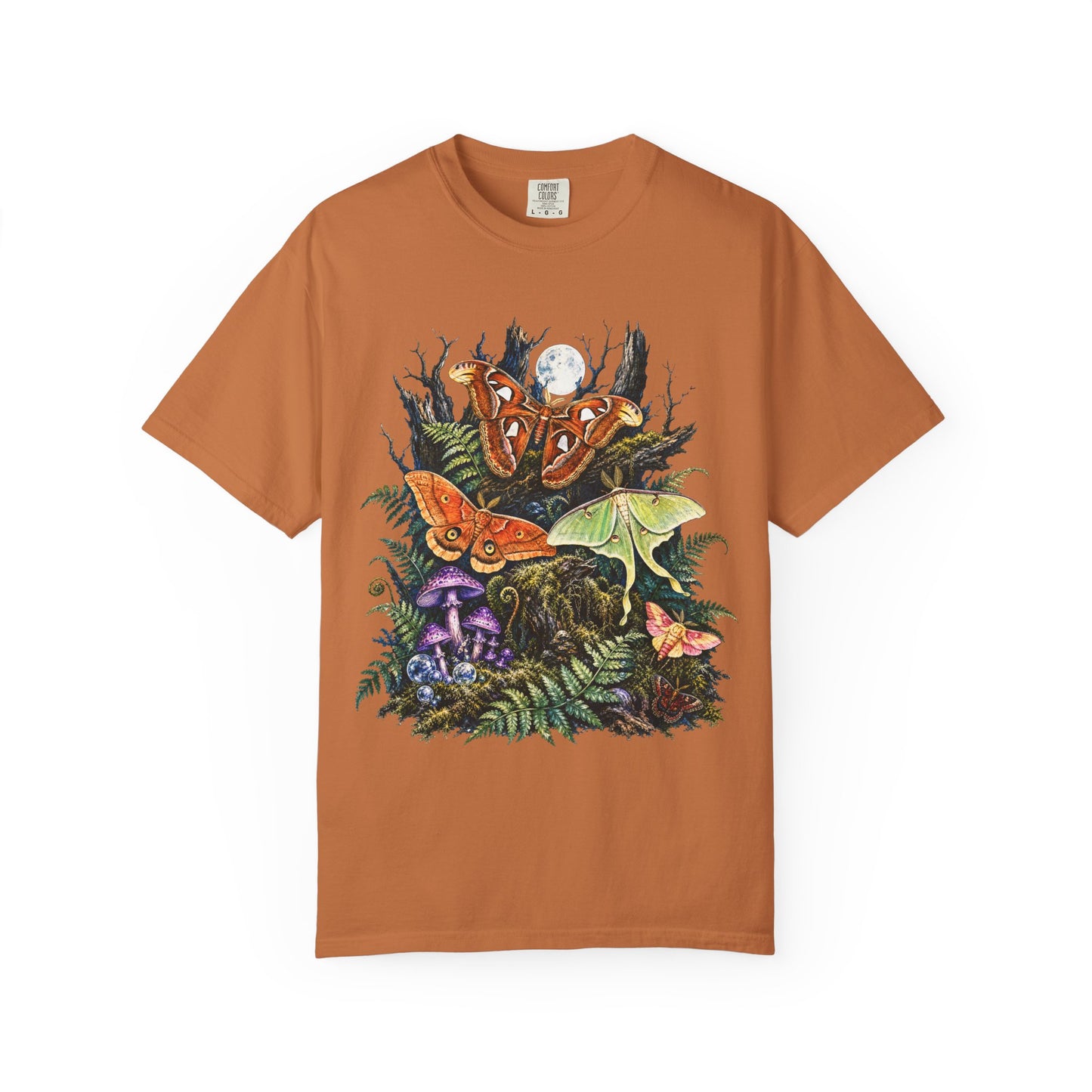 Midnight Magic Moth Collage T-Shirt