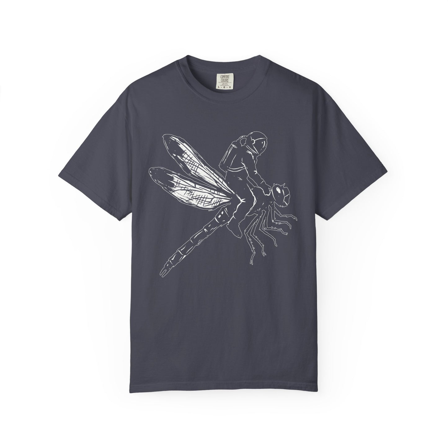 Astronaut Dragonfly Rider T-Shirt