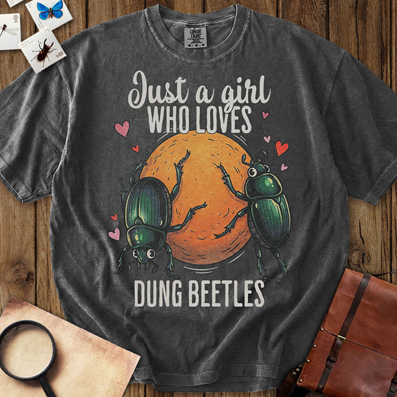 Dung Beetle Girl T-Shirt