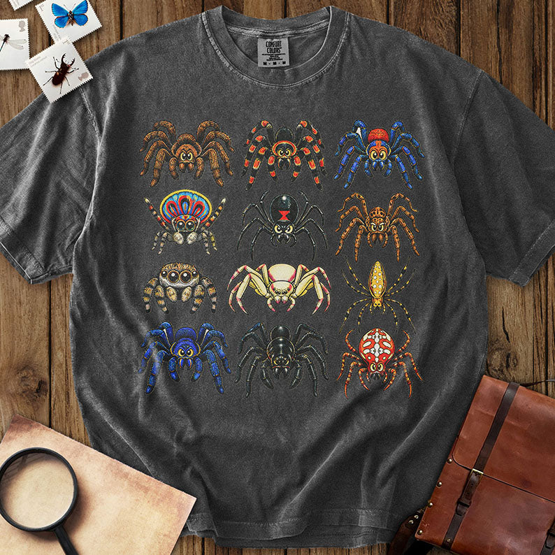 Vintage Spider Grid T-Shirt