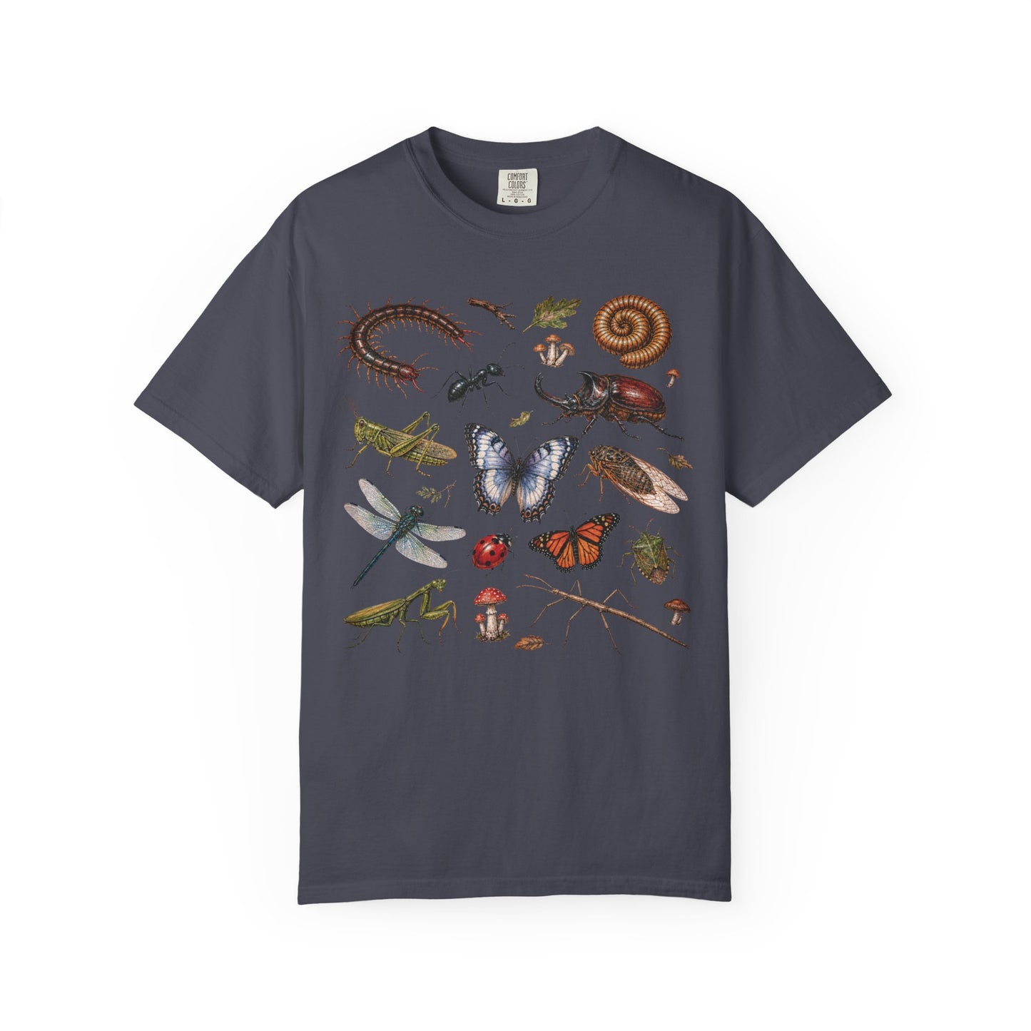 Forest Bug Collage T-Shirt