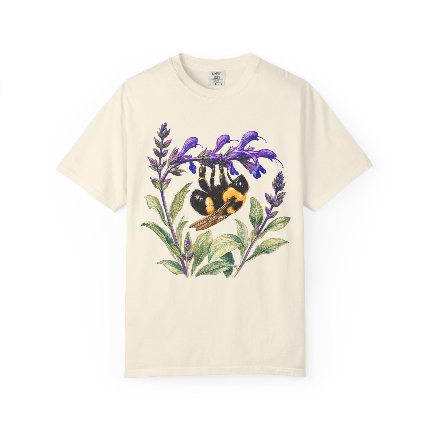 Bumblebee Salvia Botanical T-Shirt