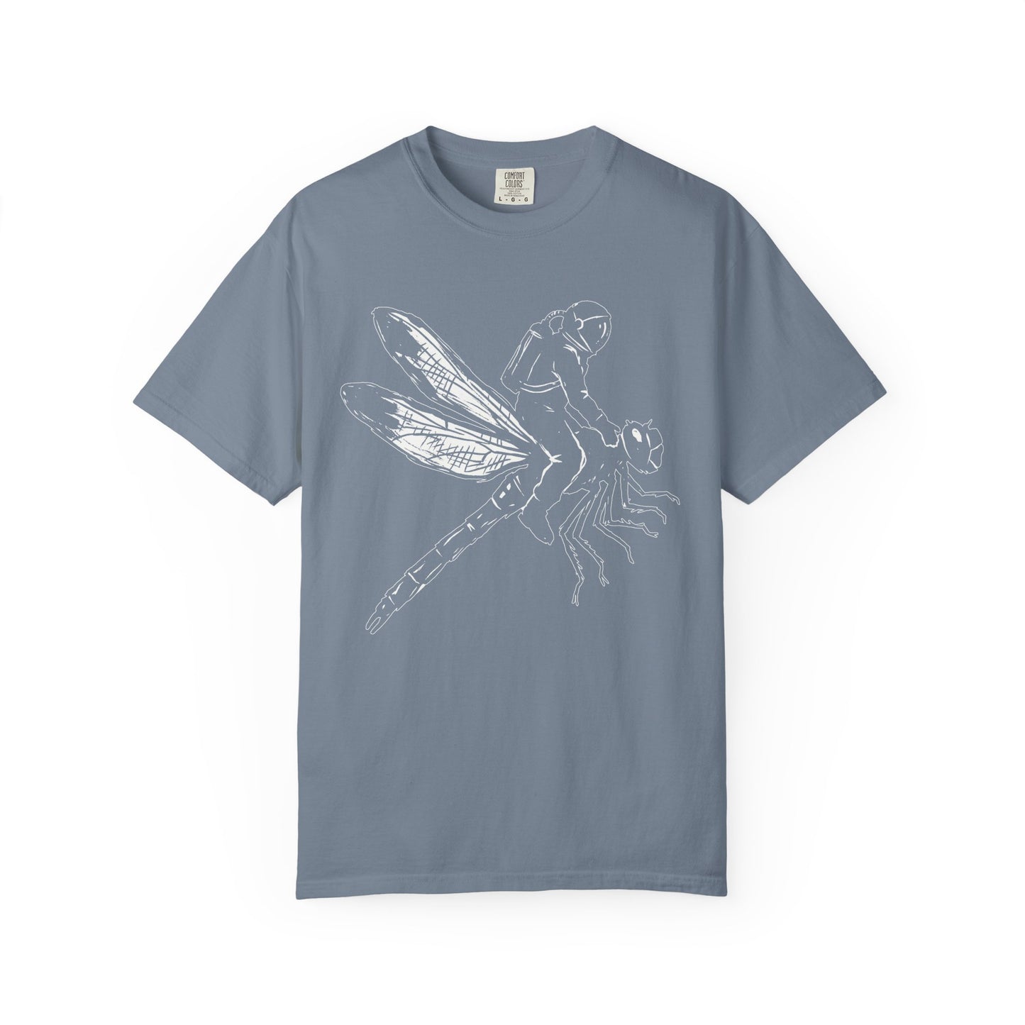 Astronaut Dragonfly Rider T-Shirt