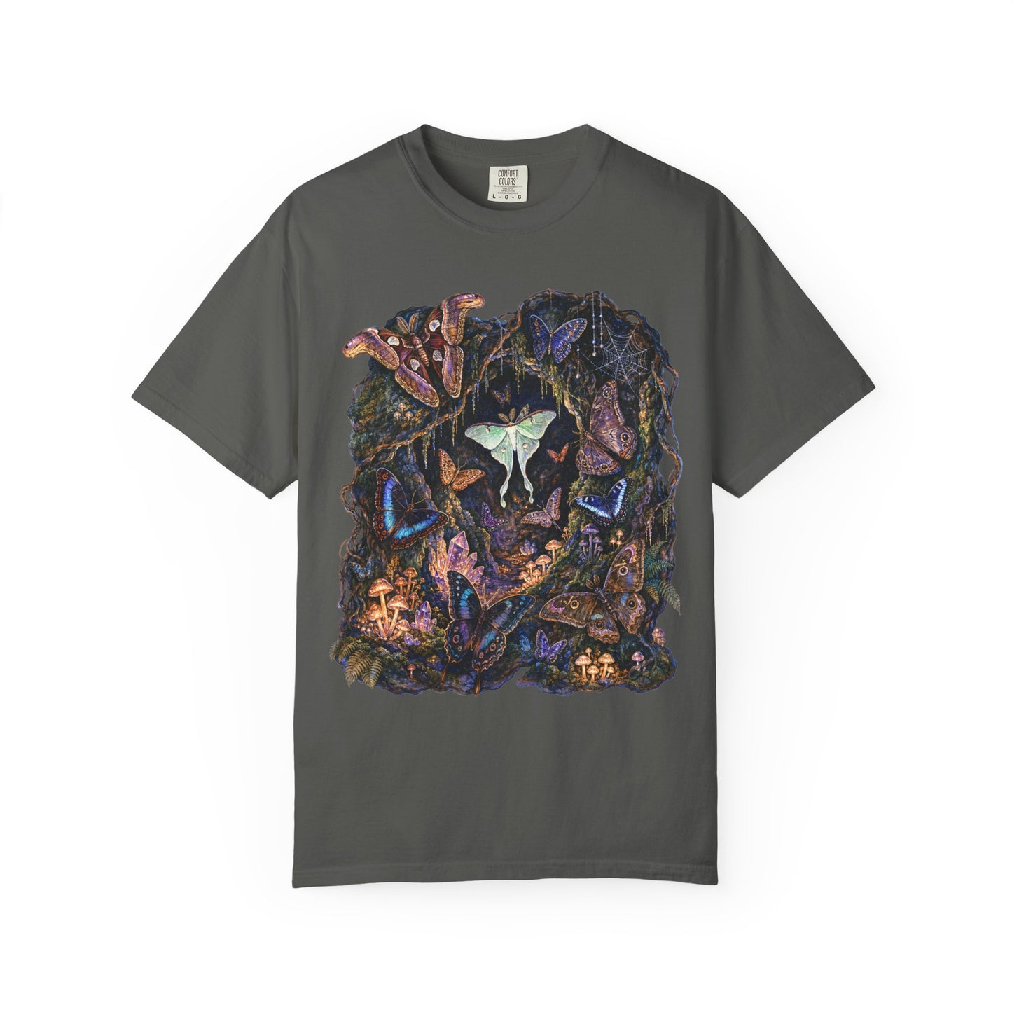 Midnight Moth Crystal Cave T-Shirt