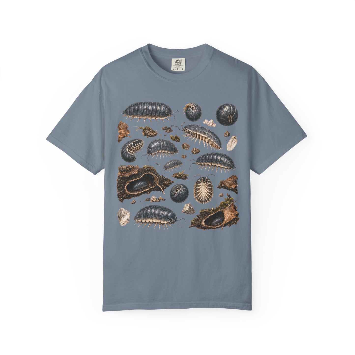 Forest Floor Isopod Collage T-Shirt