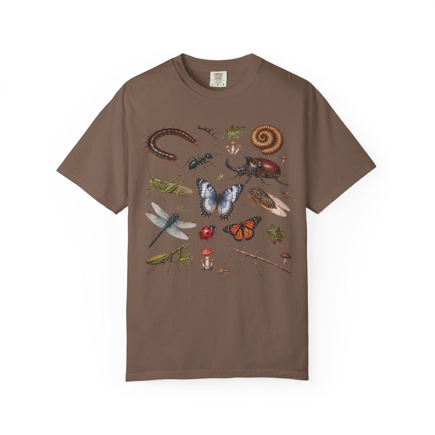 Forest Bug Collage T-Shirt
