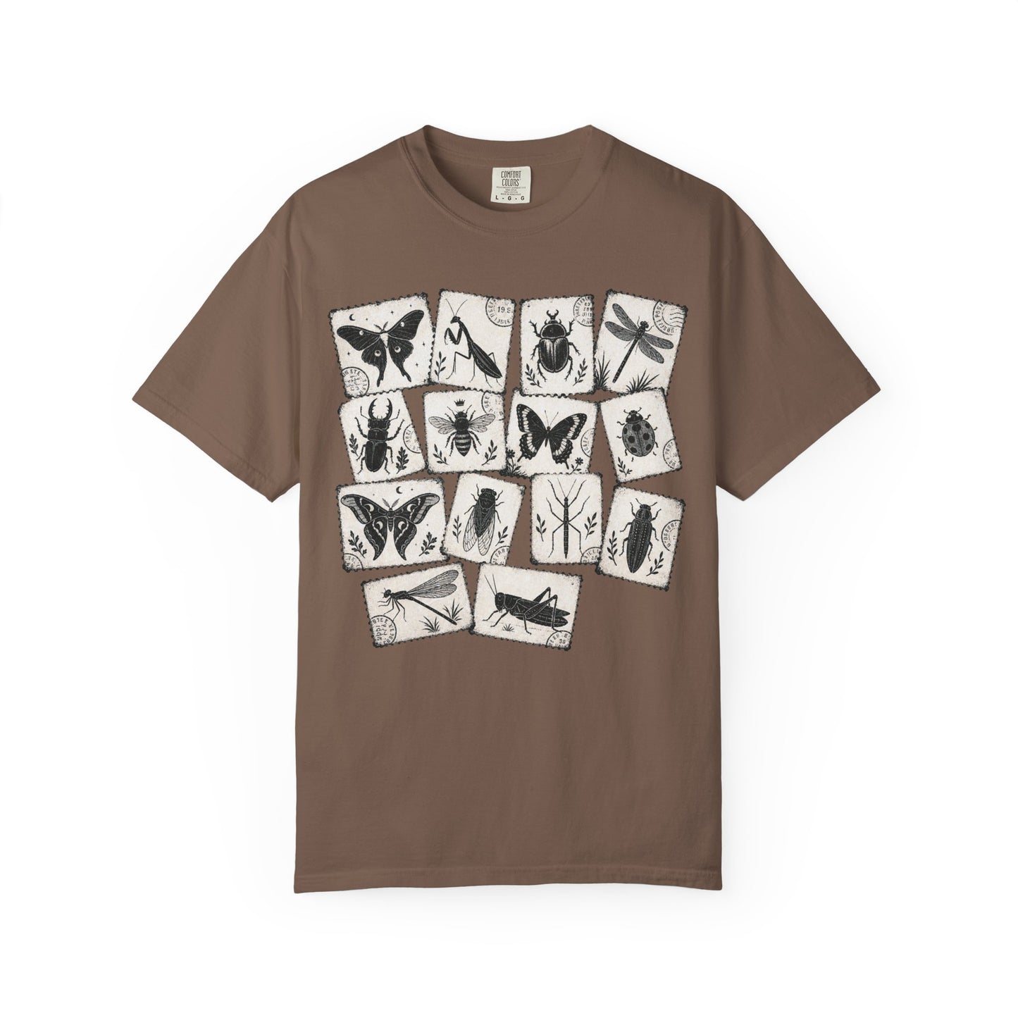 Vintage Insect Postage Stamp T-Shirt