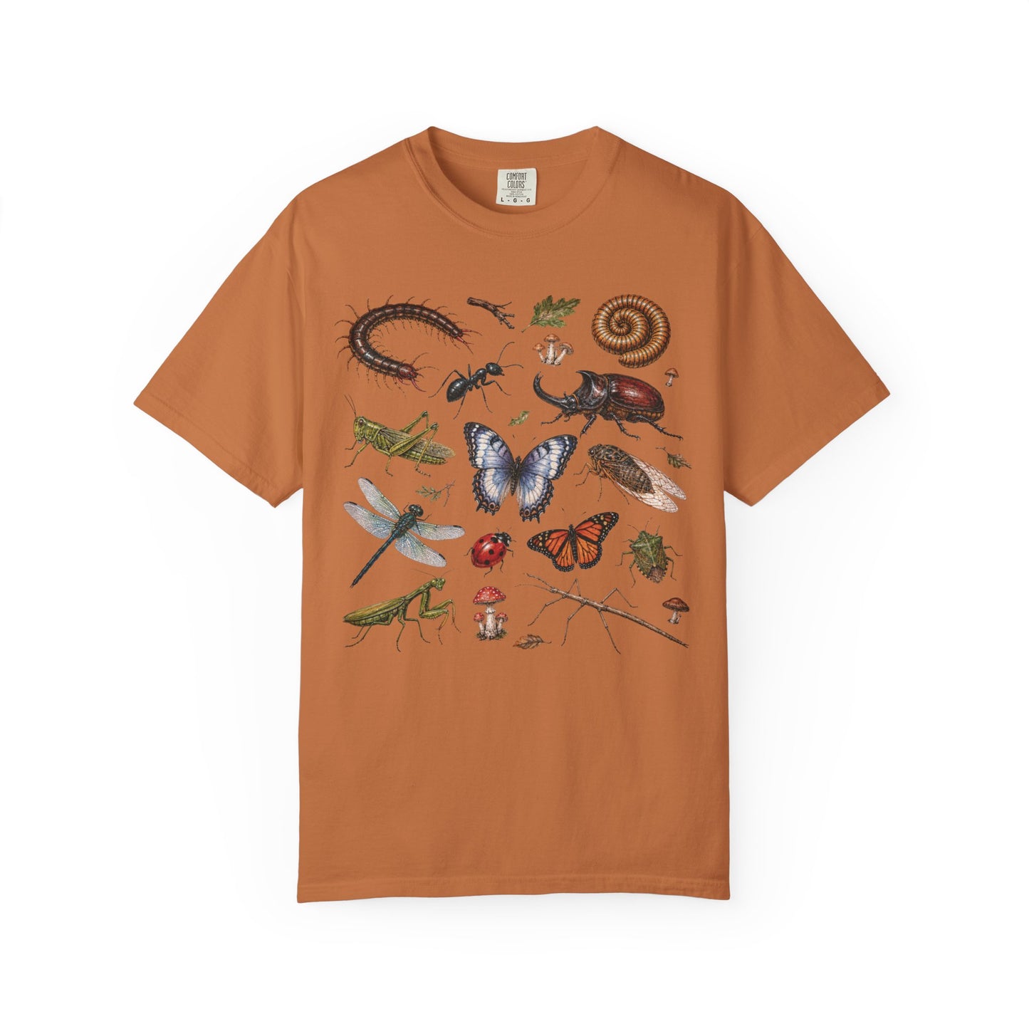 Forest Bug Collage T-Shirt